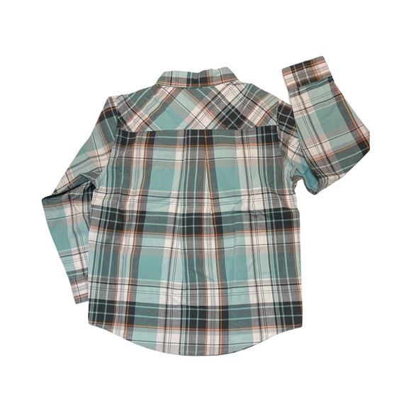 Janie and Jack Vintage Airplane Button-Down Shirt 6 - Picture 2 of 3